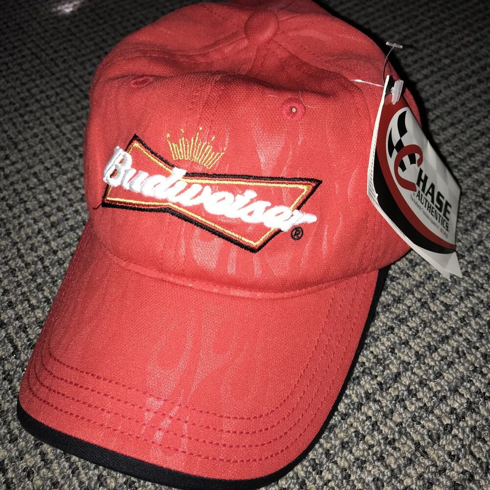 Budweiser 8 Dale Jr Hat By‎ Chase NWT